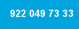 922 049 73 33